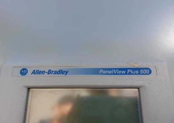 Allen Bradley  PlanelView Plus 600  Vertical Taping Machine  65994 Refurbished