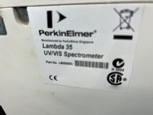 Buy Online Perkin Elmer  Lambda 35  UV/VIS Spectrometer  66732