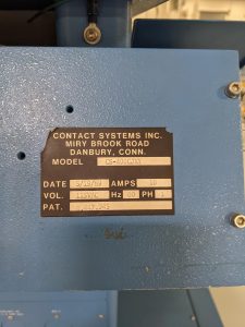 Contact Systems  CS 400 CJXY  66760 For Sale