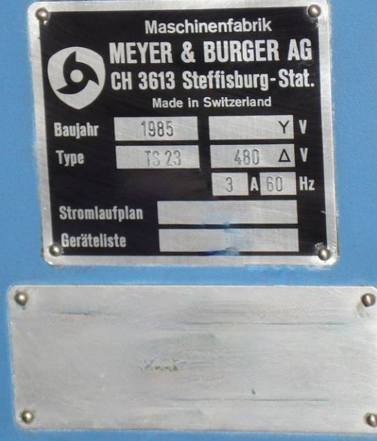 Meyer Burger  TS 23  ID Saw and Wafer Slicing Saw  67424 Image 21