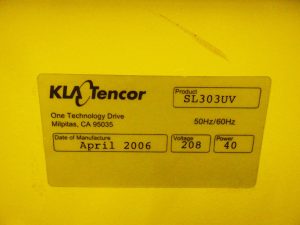 KLA Tencor  Starlight 303 UV  67378 Image 3