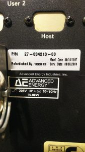 Buy Online Advanced Energy  RFG 5500  RF Generator  67464