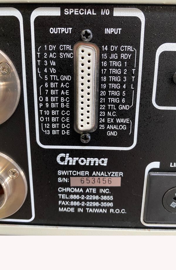 Chroma 650 Switcher Analyzer -67543 For Sale