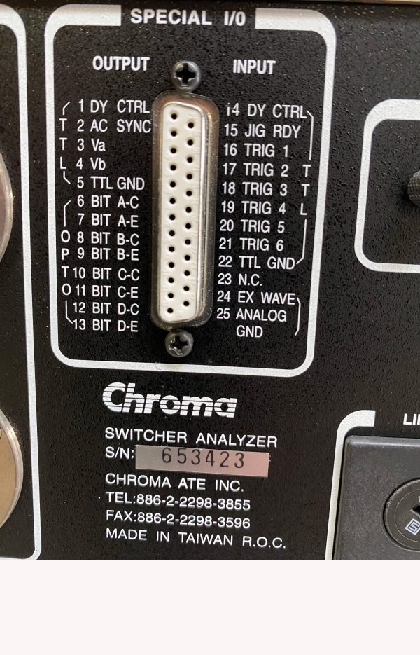 Purchase Chroma  650  Switcher Analyzer  67544