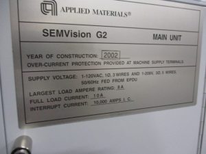 Buy Applied Materials  SEMVision G 2  Defect Review and Analysis System  67766 Online