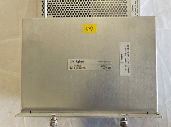 View Agilent  81640 A  Tunable Laser Source Module  68267
