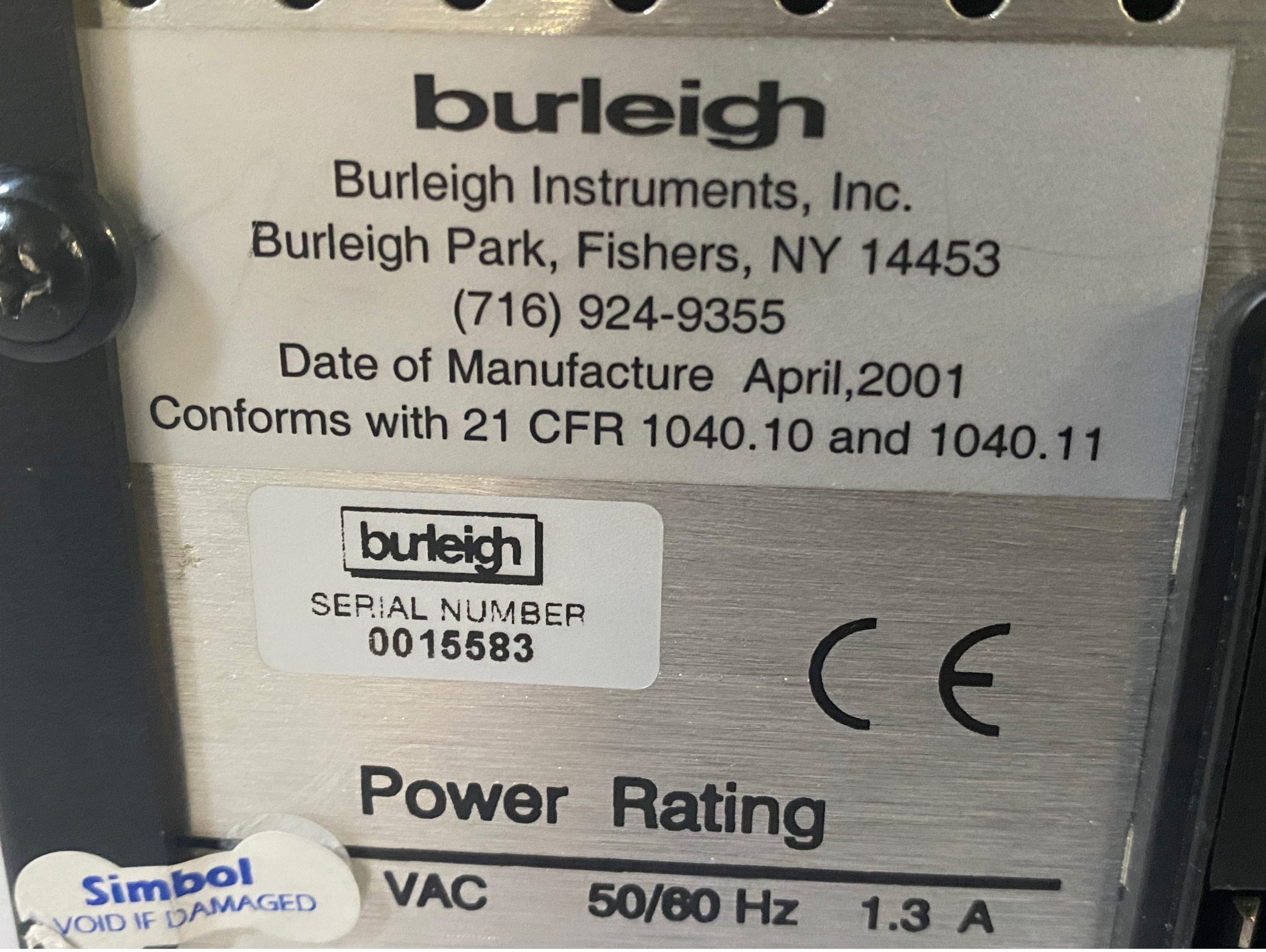 Burleigh  Multi Line WA 7600  Wavemeter  65452 For Sale