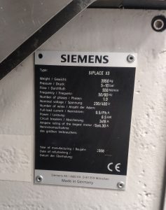 Buy Siemens  Siplace X 3  SMT Pick & Place Machine  68111 Online