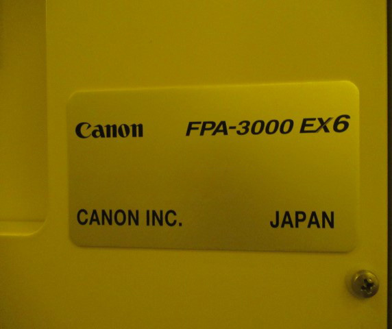 Canon  FPA 3000 EX 6  KRF Stepper  69186 For Sale