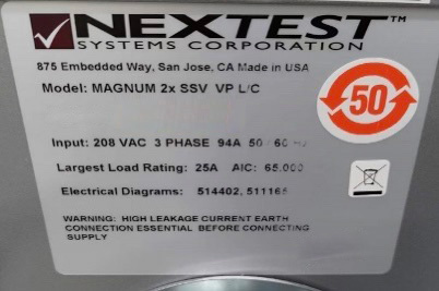 Buy Nextest / Teradyne  Magnum 2 X SSV  Testers  69450 Online