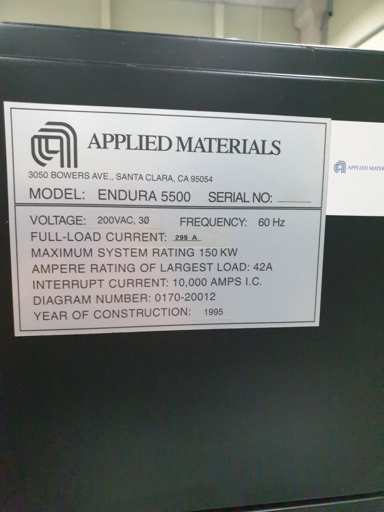 Applied Materials  Endura 5500  PVD  69458 For Sale