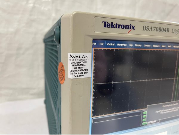 Buy Online Tektronix  DSA 70804 B  Digital Serial Analyzer Oscilloscope  68790