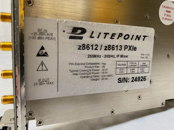 Litepoint  8613 PXIe  IF Mixer  69106 For Sale