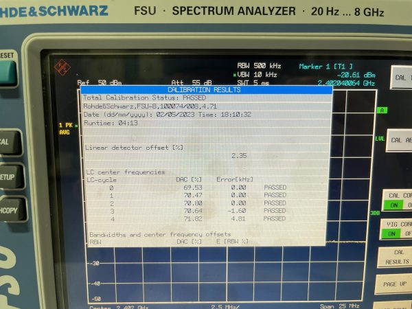 Buy Rohde & Schwarz  FSU 8  Spectrum Analyzer  70955