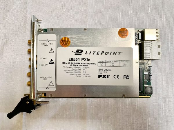 Litepoint  Z 8551  PXIe I/Q Signal Generator  68836 Refurbished