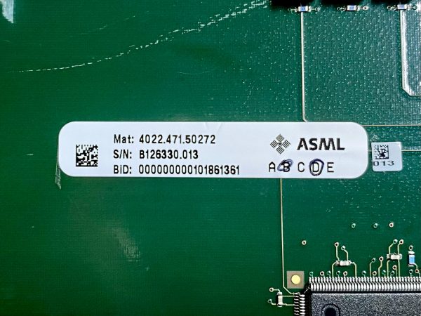 Buy Online ASML  4022.471.50272  Circuit Board  73588