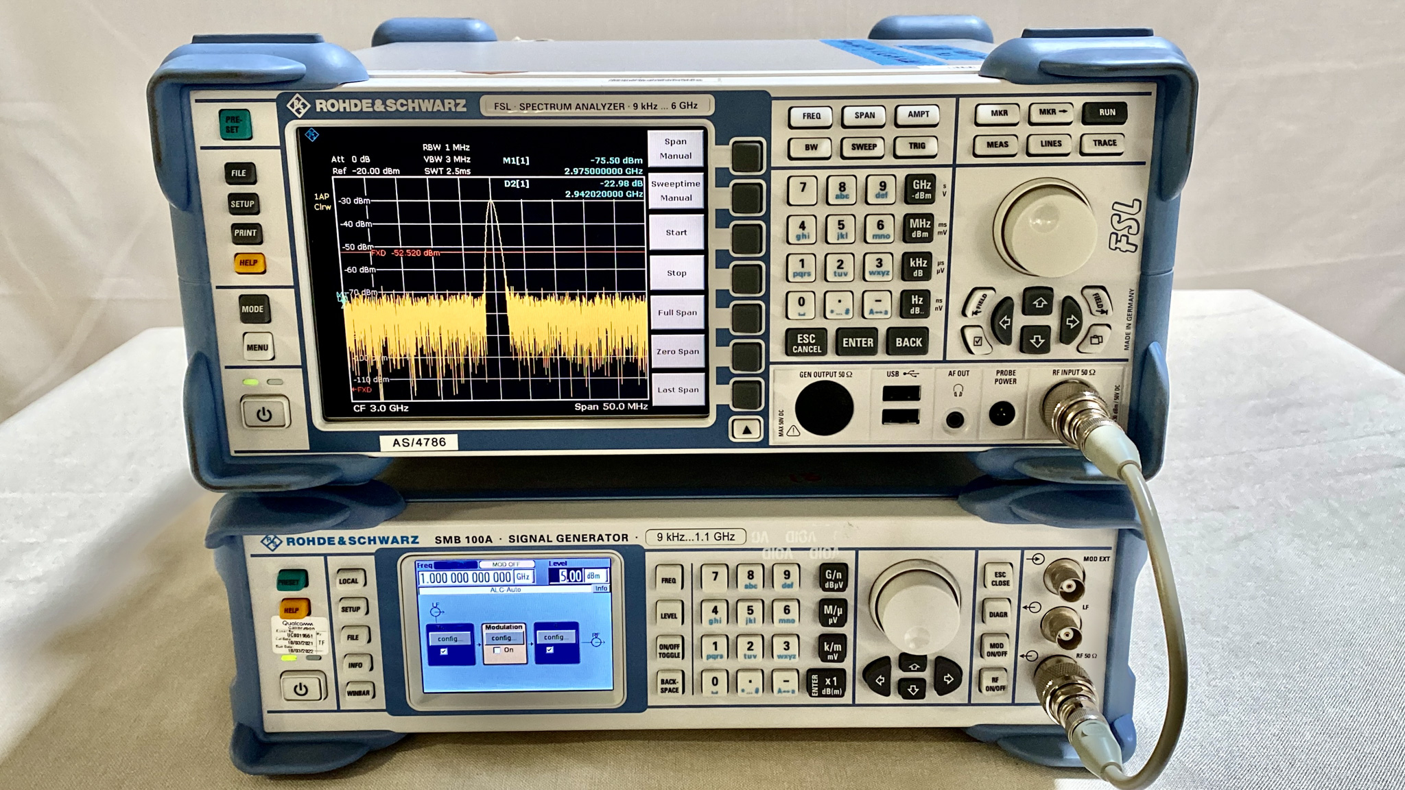 Rohde & Schwarz  FSL 6  Spectrum Analyzer  68801 Refurbished