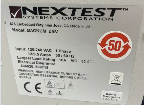 Buy Nextest  Magnum EV 2  Automated Memory Tester  74787 Online