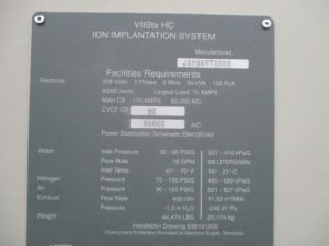 Varian  VIISta HC  Ion Implanter  74590 Image 21