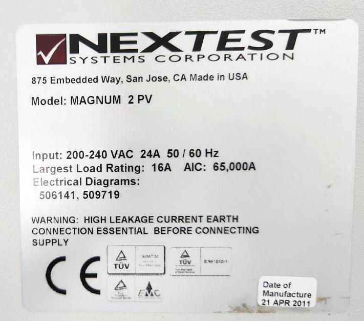 Nextest / Teradyne  Magnum 2 PV  Test System  74508 Refurbished