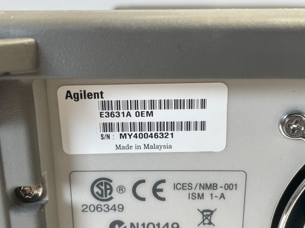 Buy Agilent E3631A DC Power Supply -72042 Online