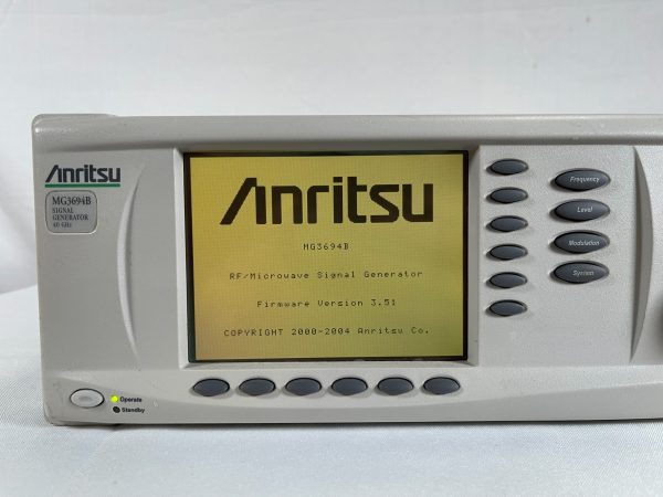 Anritsu MG3694B RF/Microwave Signal Generator -70437 For Sale