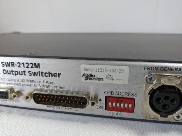 Buy Online Audio Precision  SWR 2122 M  Series Switch  75064