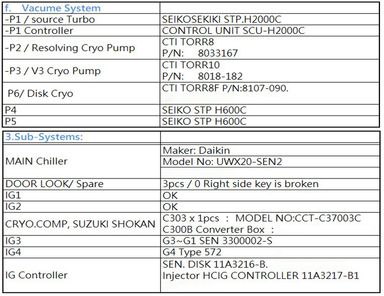 Axcelis / SEN  NV GSD HE  Implanter  75009 Image 4