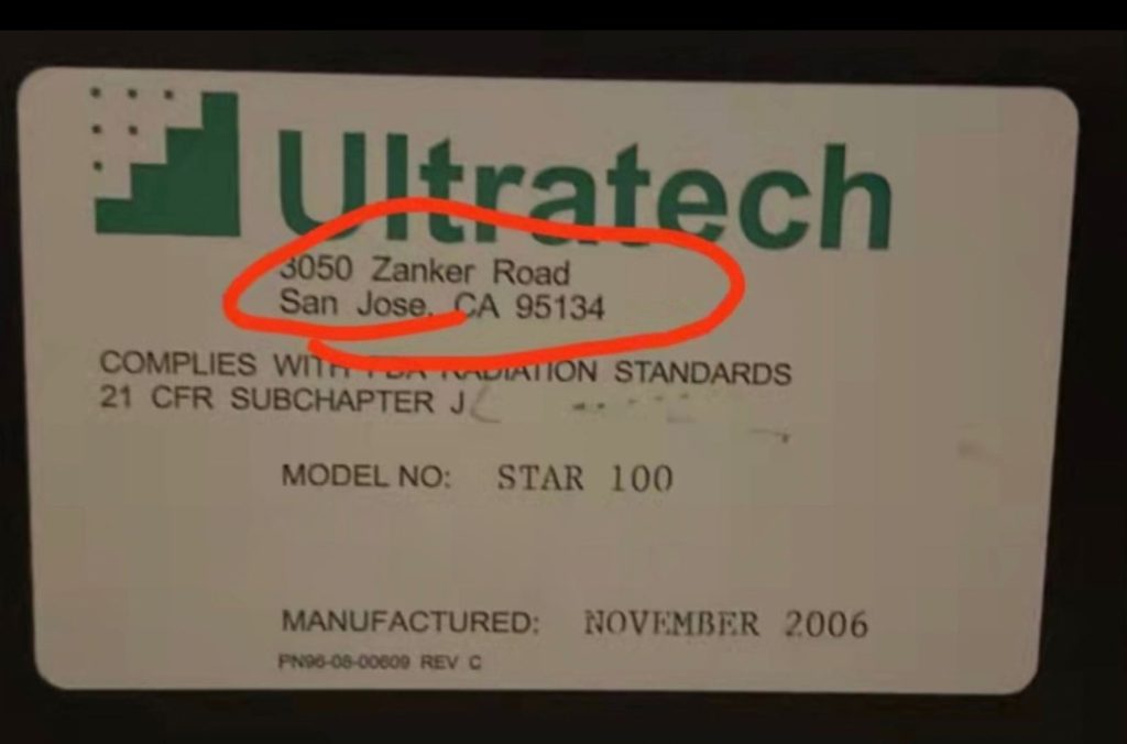 Ultratech  Star 100  Stepper  76104 For Sale