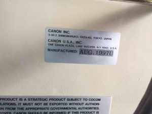 Canon  PAS 3000 iW  Stepper  76452 Image 2
