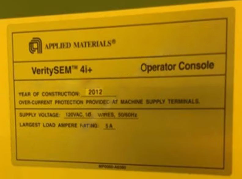 Applied Materials  VeritySEM 4 i+  SEM CD  76517 For Sale