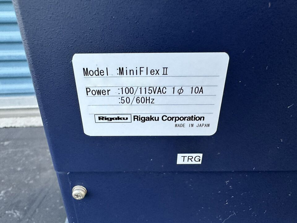 Purchase Rigaku  MiniFlex II  Benchtop X ray Diffractometer  78864